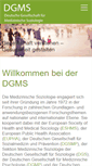 Mobile Screenshot of dgms.de